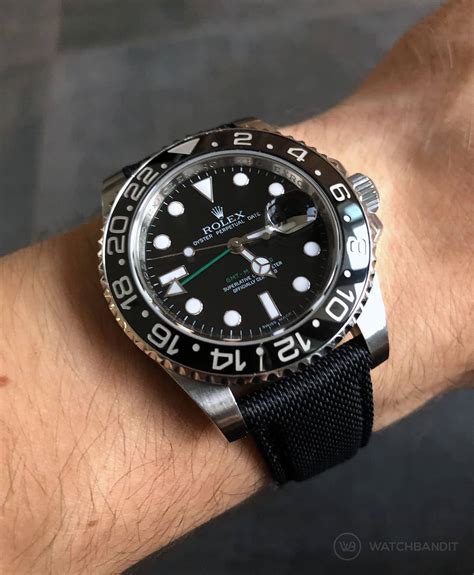 rolex gmt master ii rubber strap|Rolex Gmt Master II versions.